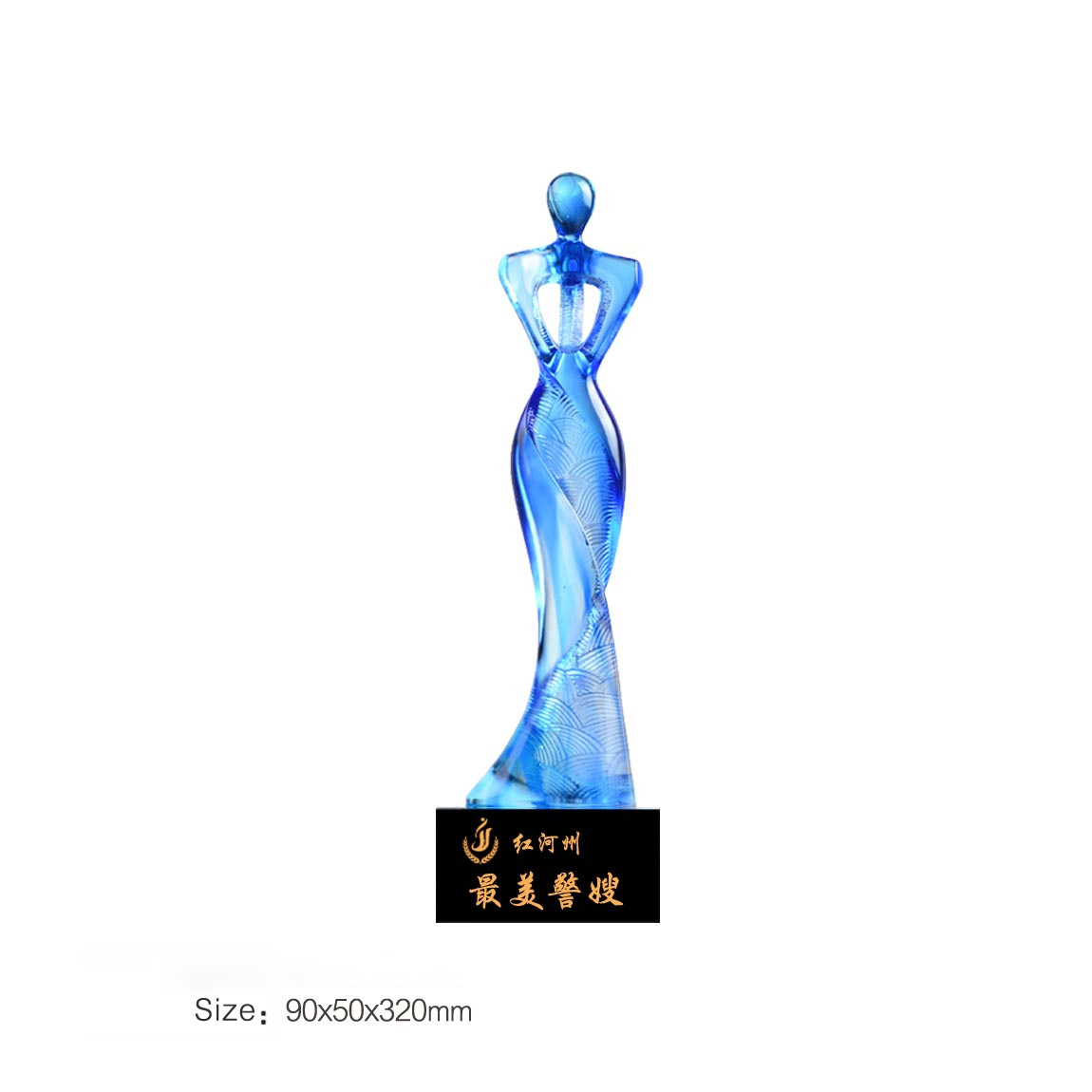 美警队/美警察/美辅警/美警嫂/荣誉称号奖杯供应